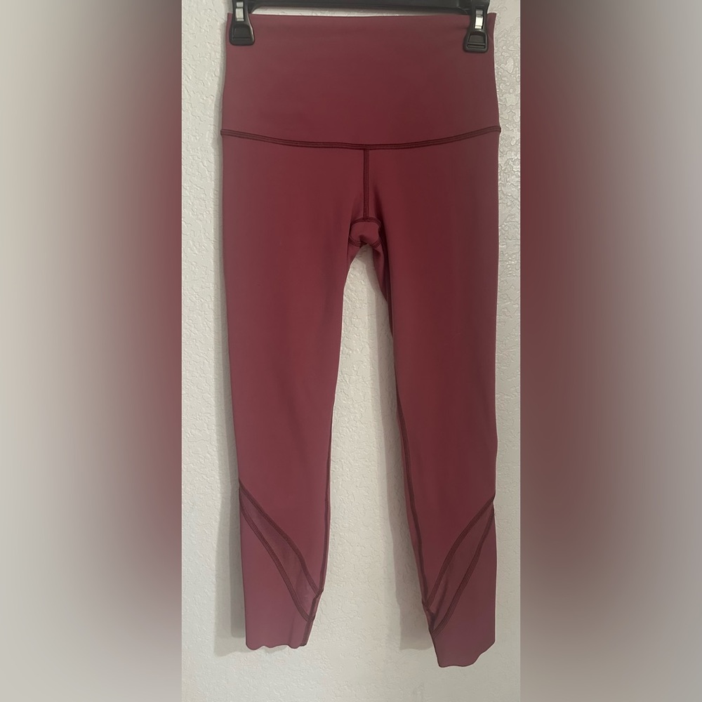 lululemon athletica pink Leggings